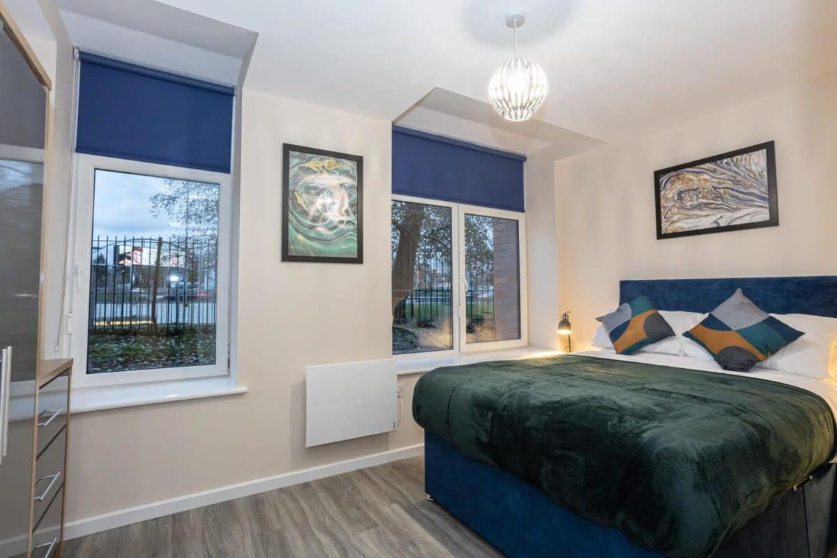 Lovely 1 Bedroom Apartment In Manchester Bagian luar foto